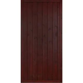 Sichtschutzzaunelement Oxford Braun lackiert 180 cm x 90 cm