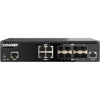 QNAP QSW-M3200R Desktop 10G Managed Switch, 4x RJ-45, 8x