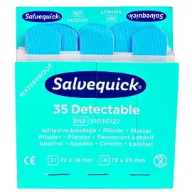 Salvequick® Pflaster-Strips detectable 35 St.