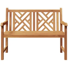 vidaXL Gartenbank 114 x 60 x 90 cm Braun