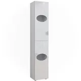 Vicco Wäscheschrank Irma Weiß