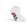 Fila Sneakersocken FILA "JUNIOR UNISEX INVISIBLE SOCKS", Mädchen, Gr. 23-26, weiß, diverse Faserarten, unifarben mit Farbeinsatz, normal, Socken Sneakersocken, mit Logoschriftzug seitlich