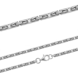 Firetti Kette ohne Anhänger »Schmuck Geschenk Silber 925 Halsschmuck Halskette Königskette«, 96219459-60 silberfarben