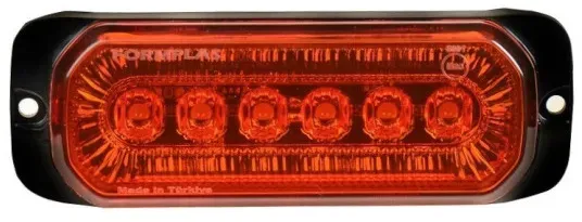 24-LED-Leuchte 12–24V Begrenzungs-/Markierungsleuchte Tokos + Warnblitz, oranges Blinklicht für Lkw, Bus, Transporter, Wohnwagen