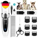 GHB Tierhaarschneider Hunde Schermaschine Hundeschermaschine Hunde Katzen Hausti