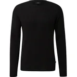 QS Strickpullover mit Struktur Schwarz M