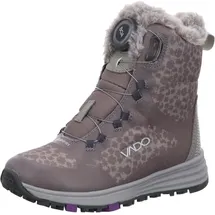 Vado SNOW High BOA GTX Kinderschuhe Mädchen Winterstiefel Grau Freizeit, Schuhgröße:34 EU