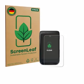 ScreenLeaf 2 Stück Schutzfolie für iGPSPORT BiNavi [nachhaltiger Displayschutz, Folie, transparent, kratzfest]