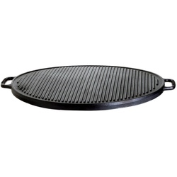 Grillplatte (Plancha) aus Gusseisen, √ò 41 cm