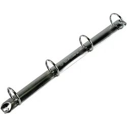 Exacompta 51383E 10x Ringbuch aus Karton 1,8mm PP kaschiert, 4 Ringe 25mm rund am hinteren Deckel befestigt, Rücken 40mm, 32x25,5cm A4 - Grün
