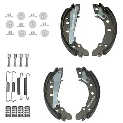 Bestprice Bremsbacken + Zubehör + Gleitscheibe für Skoda, VW