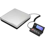 VOLTCRAFT PLS-205S Plattformwaage VC-15445055 Wägebereich (max.) 50 kg Ablesbarkeit 1 g netzbetrieben, batteriebetrieben Edelstahl