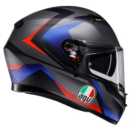 AGV K3 Striga Matt Black/Blue/Red M