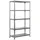 Proregal Schwerlastregal Metall 200x100x40cm Silber
