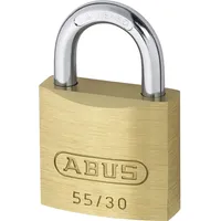 Abus - 55/30 30mm Messing Vorhängeschloss Gleichschließend 5301 - ABUKA02862