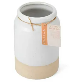 KitchenCraft Utensilienhalter 12 x 12 x 18 cm Farbe Cream