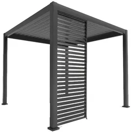 Green Spirit Pergola »Mirador« Seitenwand für 3,6m Pergola Pavillon Sichtschutz, anthrazit, für Pergola Classic & Deluxe, wetterfest - Garten, Terrasse