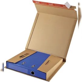 ColomPac 30000255 Ordnerversandverpackung, 320x290x35-80 mm, braun