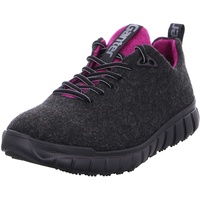 Ganter EVO Damen-H Sneaker, schwarz, pink, 38 EU