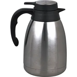 Isolierkanne 1,5L Isolierflasche Thermo Kanne Kaffeekanne Flasche Edelstahl groß EINHEITSGRÖSSE