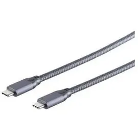 ShiverPeaks BASIC-S USB 3.2 Kabel, C-Stecker (1.50 m, USB 3.2 Gen 2, 100 W), USB Kabel