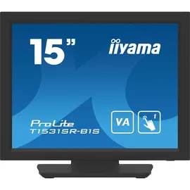 Iiyama ProLite T1531SR-B1S 38cm (15") XGA IPS Touch-Monitor VGA HDMI DP