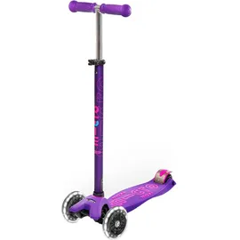 Micro Mobility Maxi Micro Deluxe LED lila