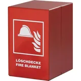 JUTEC Loeschdeckenbehaelter EN1869 STA rot o.Inh.B200xH300xT240mm