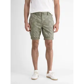 Lerros Modische Chino-Bermuda für Herren - Original Olive - 32