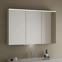 Burgbad Eqio 120 cm Waschtischbeleuchtung weiß hochglanz