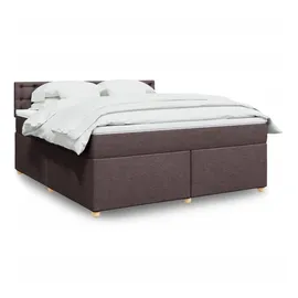 vidaXL Boxspringbett 180 x 200 cm Braun