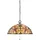 Elstead Lighting Kami 3-flg. 1 m Vintage-Bronze/Glas/Metall