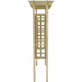 vidaXL Rosenbogen 150 x 60 x 204 cm Holz Imprägniert
