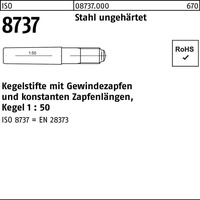 Industrial Quality Supplies ISO 8737 Kegelstifte mit Gewindezapfen 9S20K