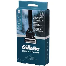 Gillette Intim-Rasiersystem + 2 Ersatzklingen