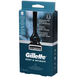 Gillette Intim-Rasiersystem + 2 Ersatzklingen