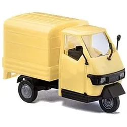 BUSCH 60206 H0 Bausatz: Piaggio Ape 50, gelb