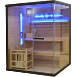 SANOTECHNIK LUXOR 2 inkl. 6 kW Ofen + int. Steuerung + Dachkranz