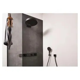 Hansgrohe RainSelect Thermostat Unterputz für 4 Verbraucher Mattschwarz 15382670