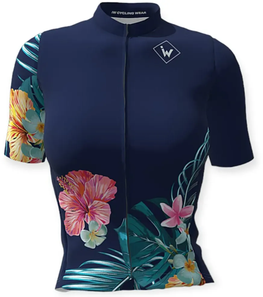 IW Cycling Wear Floral Jersey (W) - XS