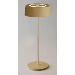ECO-LIGHT LED Tischleuchte "COCKTAIL", gold (mattes gold), H: 29,5cm, Lampen, SCHÖNER WOHNEN DESIGN AWARD