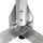 PremiumX Balkonständer 40x40cm Aluminium 1m Mast Ø 50mm Eck SAT-Halter für Satelliten-Schüssel Flachdach-Ständer