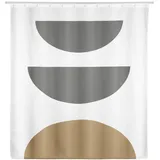 Schöner Wohnen Duschvorhang 200 x 180 cm grau