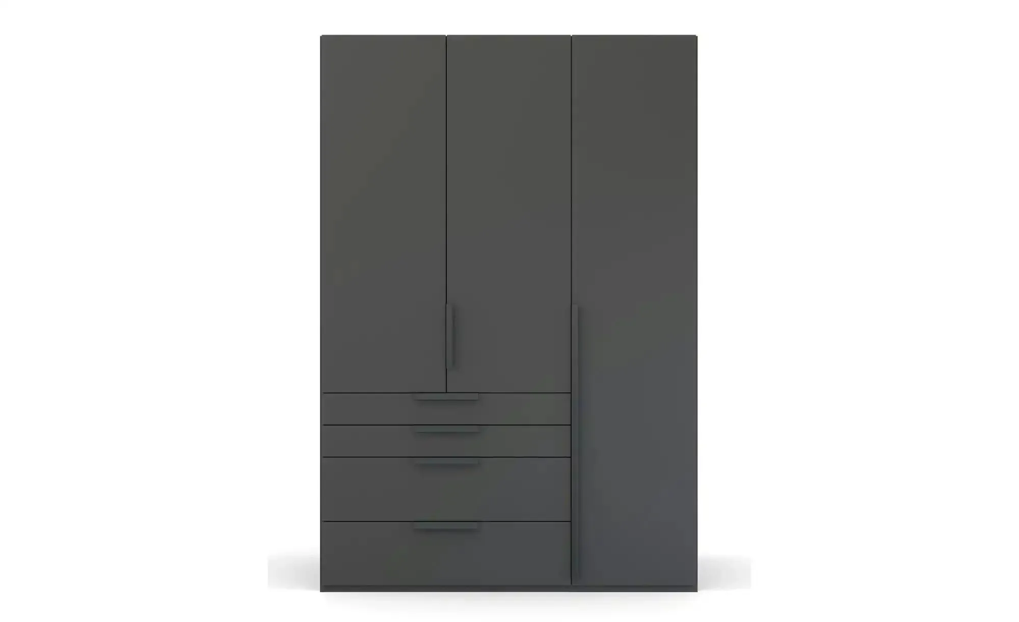 Drehtürenschrank  Port Talbot , schwarz , Maße (cm): B: 151 H: 223