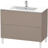 Duravit L-Cube Waschtischunterbau stehend 2 Auszüge, LC662704343,