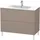 Duravit L-Cube Waschtischunterbau stehend 2 Auszüge, LC662704343,