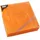 Papstar Servietten, 2-lagig "PUNTO" 1/4-Falz 38 cm x 38 cm nektarine mikrogeprägt