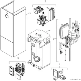 Bosch 8738212416 CS6800iAW 12M Energieeffizienzklasse C (A - G) 171l