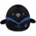 Squishmallows Harry Potter Rabe 25 cm Schwarz