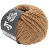 LANA GROSSA Bingo | Extrafeine Merinowolle waschmaschinenfest und filzfrei | Handstrickgarn aus 100% Schurwolle (Merino extrafein) | 50g Wolle zum Stricken & Häkeln | 80m Garn